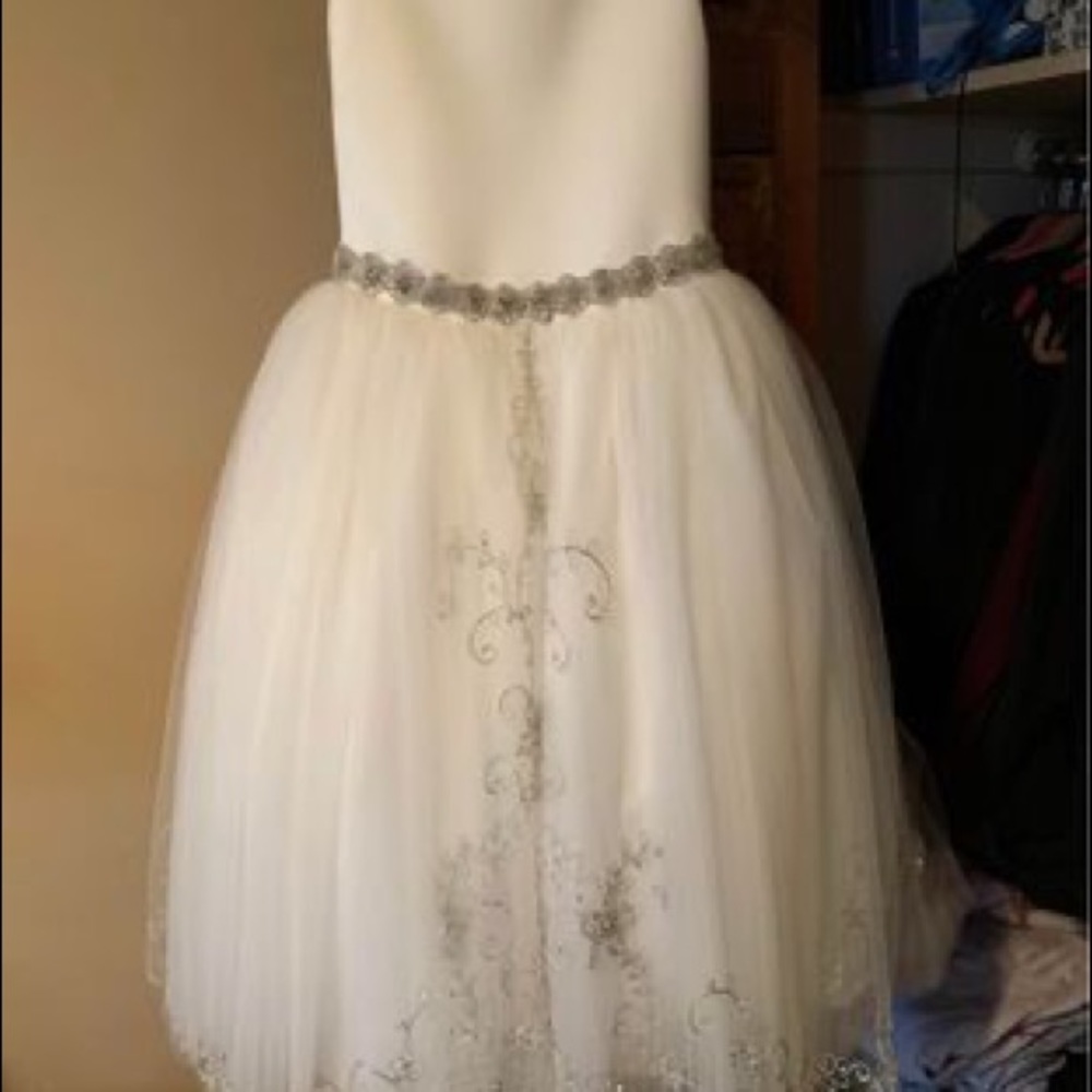 Designer Custom Beaded Communion Gown - Picture 2 of 8